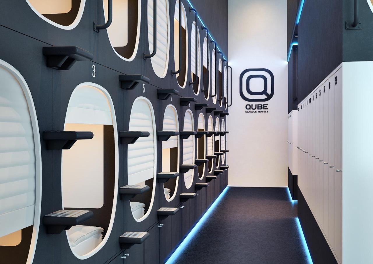 Qube Capsule Hotels Moskva Eksteriør billede